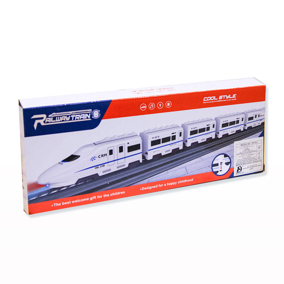 Railway Train Electric Universal Harmony Train Non-Remote Control Vehicle Toys