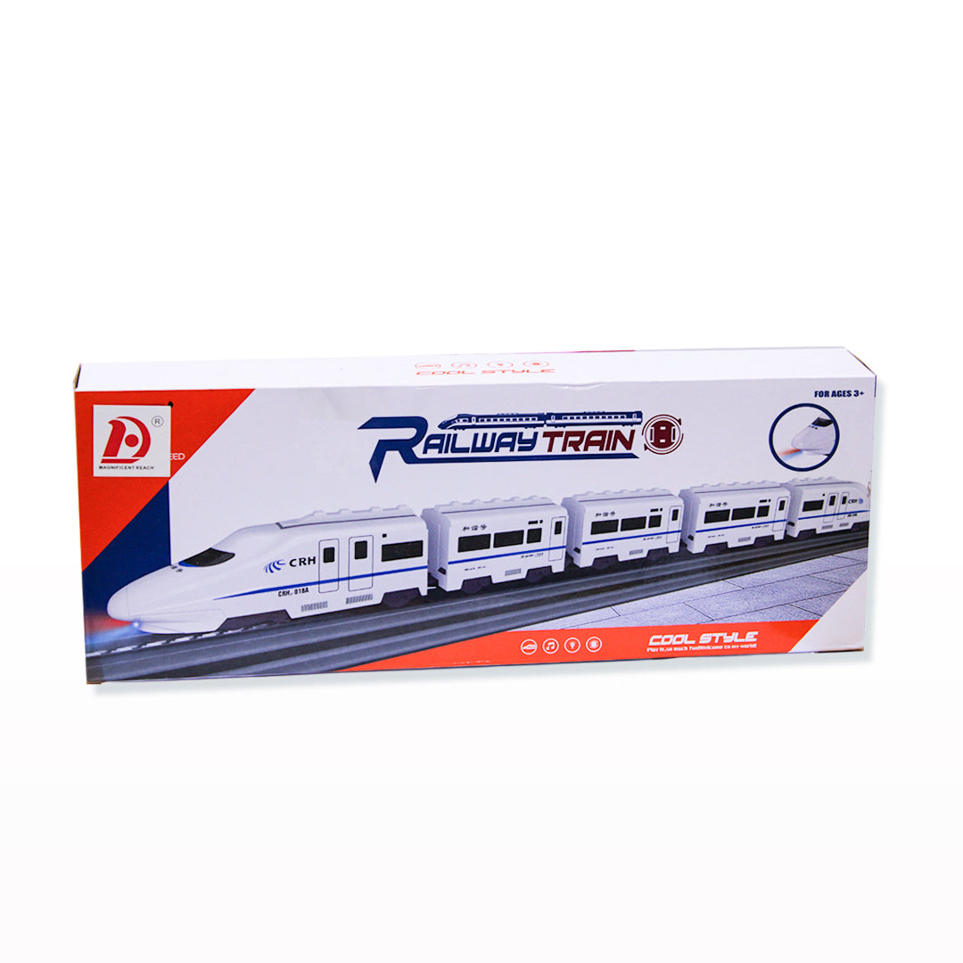 Railway Train Electric Universal Harmony Train Non-Remote Control Vehicle Toys