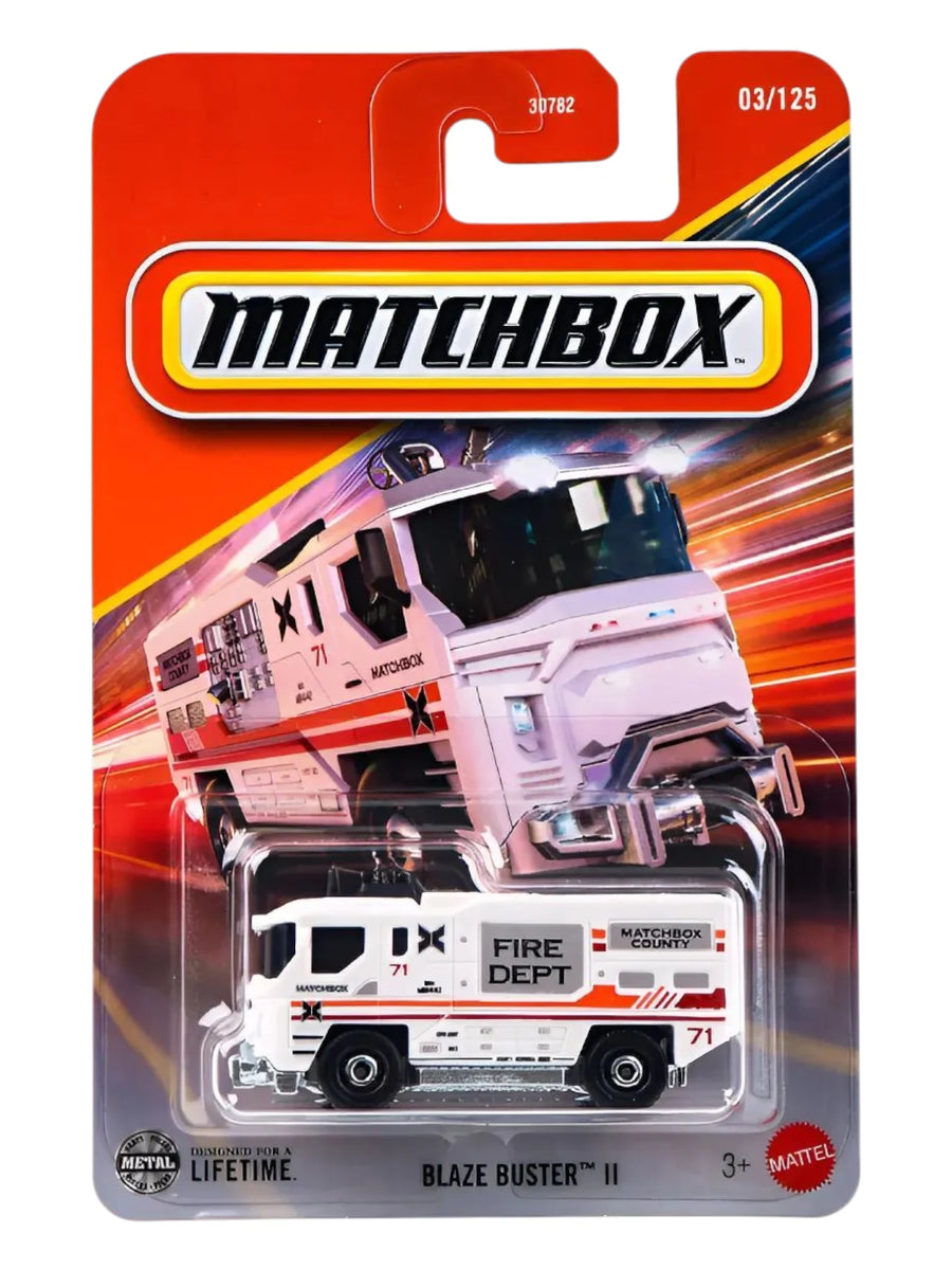 MatchBox Die Cast 1:64 Scale Vehicle - Blaze Buster II