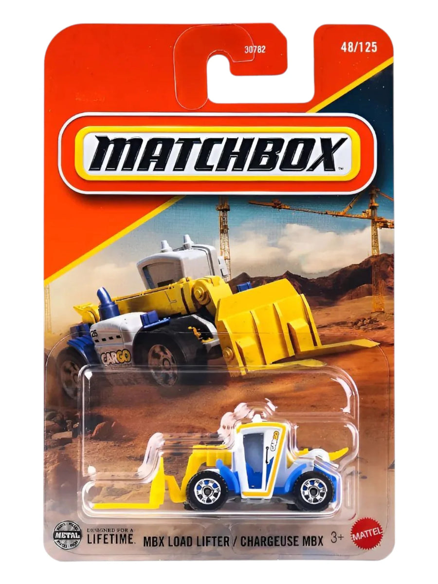 MatchBox Die Cast 1:64 Scale Vehicle - MBX Load Lifter / Chargeuse MBX