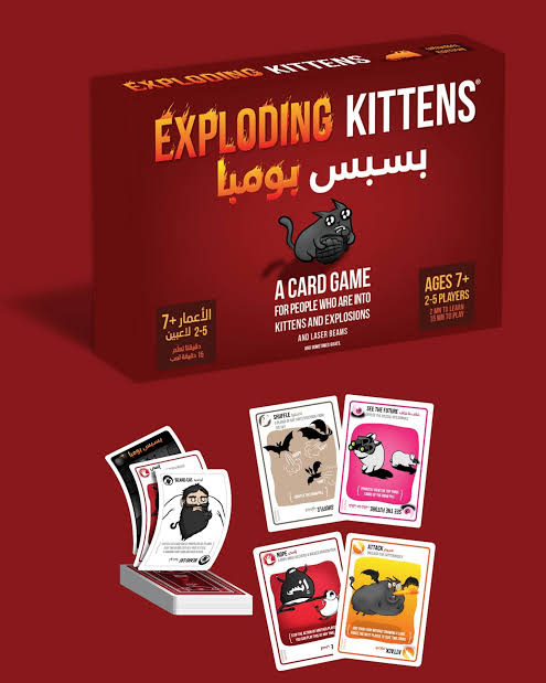 Nilco Exploding Kittens Card Game - Original edition