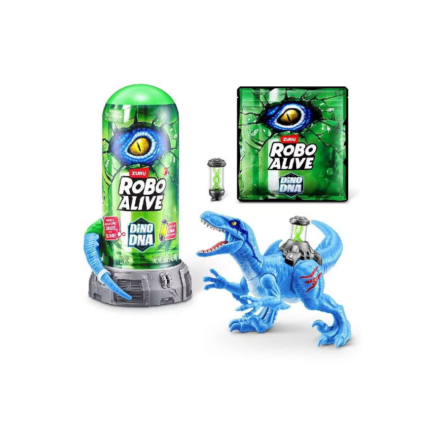 ZURU Robo Alive Dino DNA Dinosaver With Slime In Capsule -  Design 1