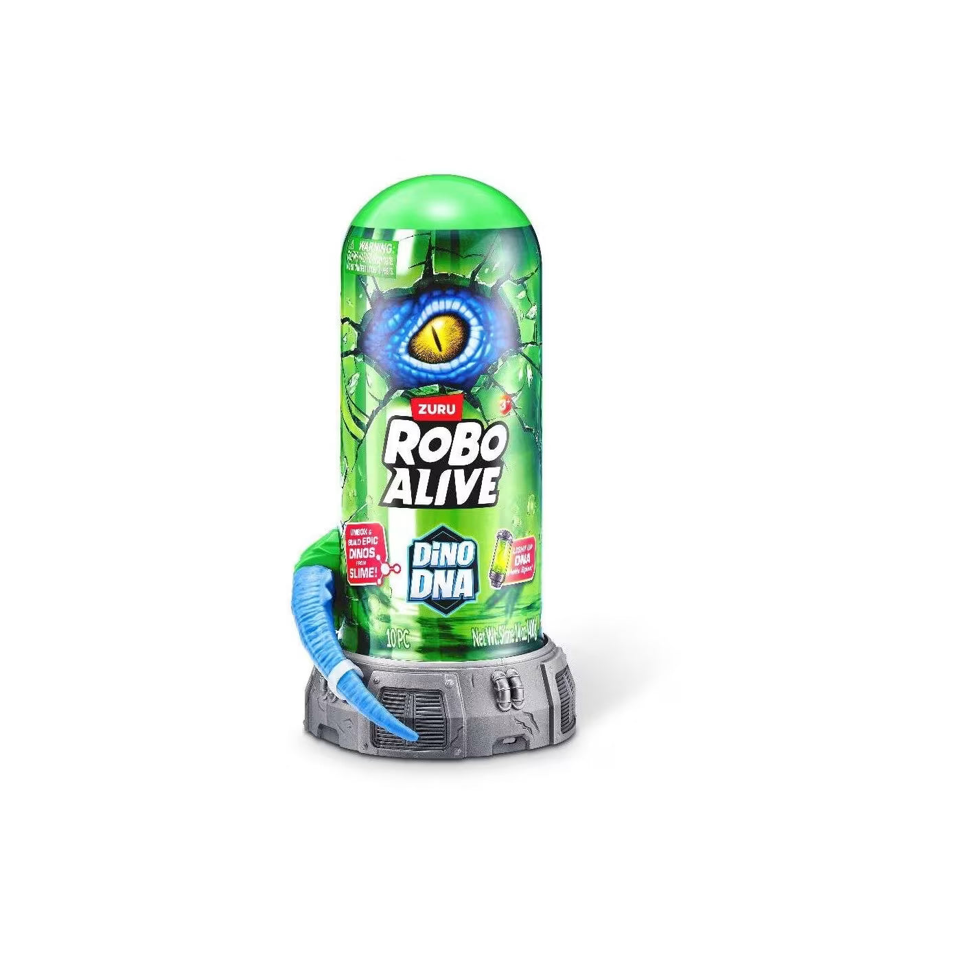 ZURU Robo Alive Dino DNA Dinosaver With Slime In Capsule -  Design 1