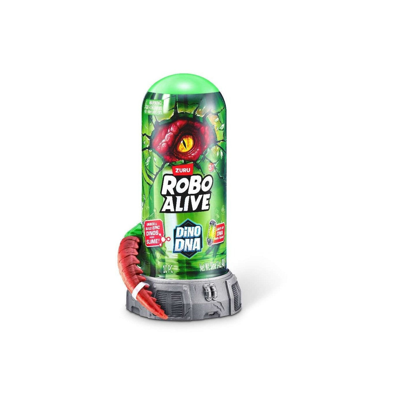 ZURU Robo Alive Dino DNA Dinosaver With Slime In Capsule - Design 2