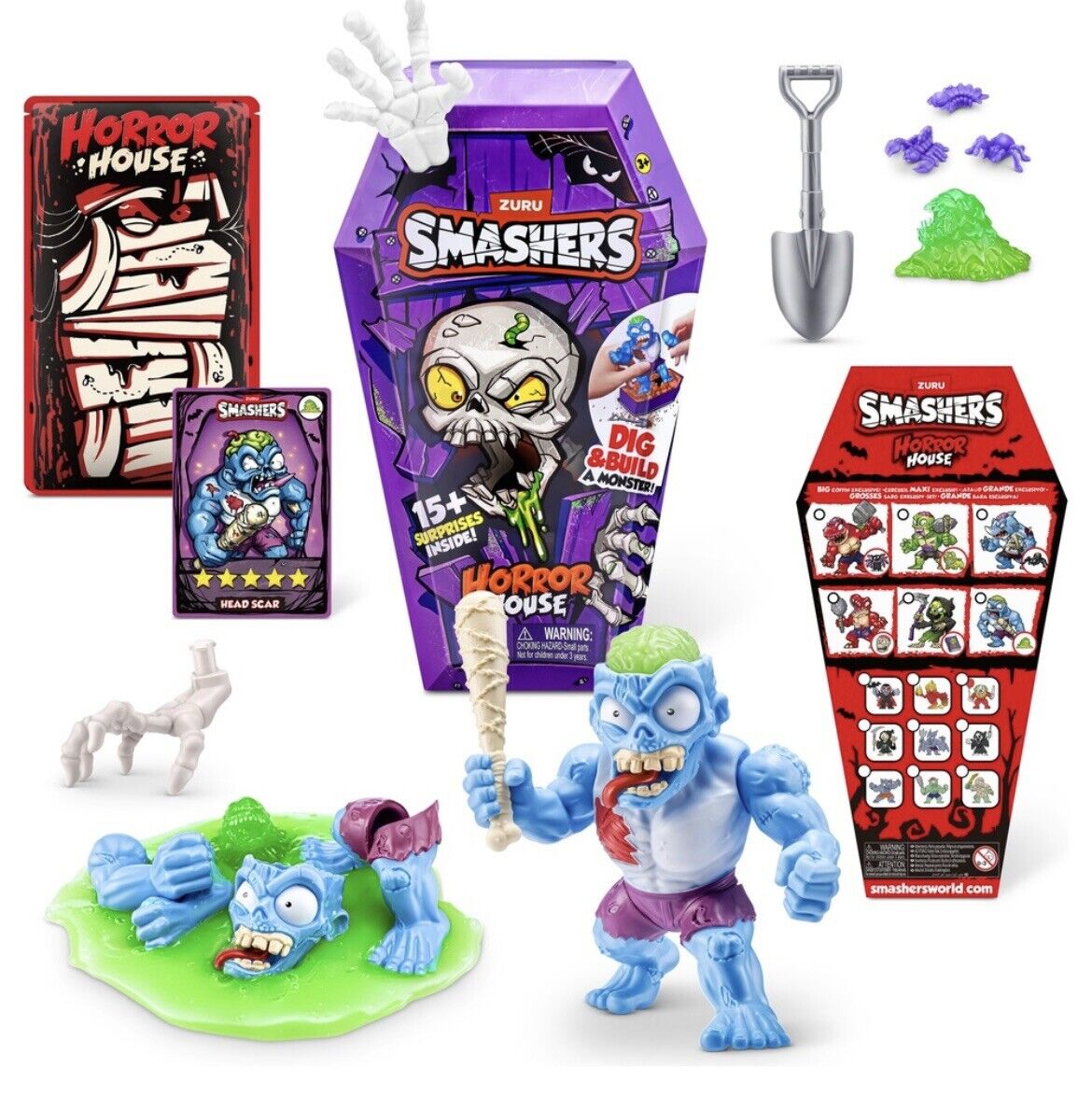 ZURU Smashers Small Horror House For Boys