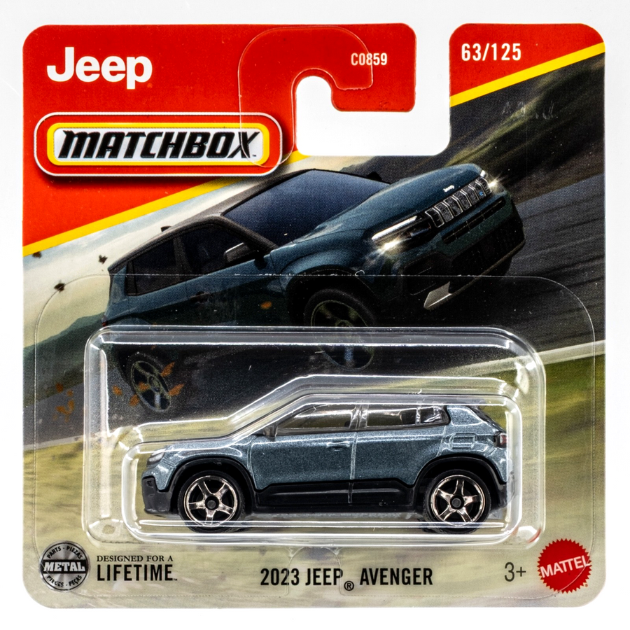 MatchBox Die Cast 1:64 Scale Vehicle - 2023 Jeep Avenger