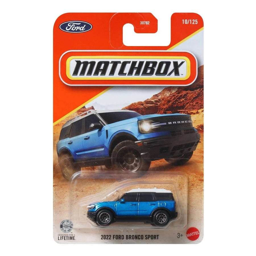 MatchBox Die Cast 1:64 Scale Vehicle - 2022 Ford Bronco Sport