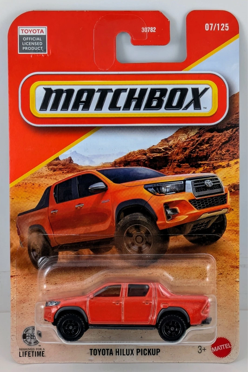 MatchBox Die Cast 1:64 Scale Vehicle - Toyota Hilux Pickup