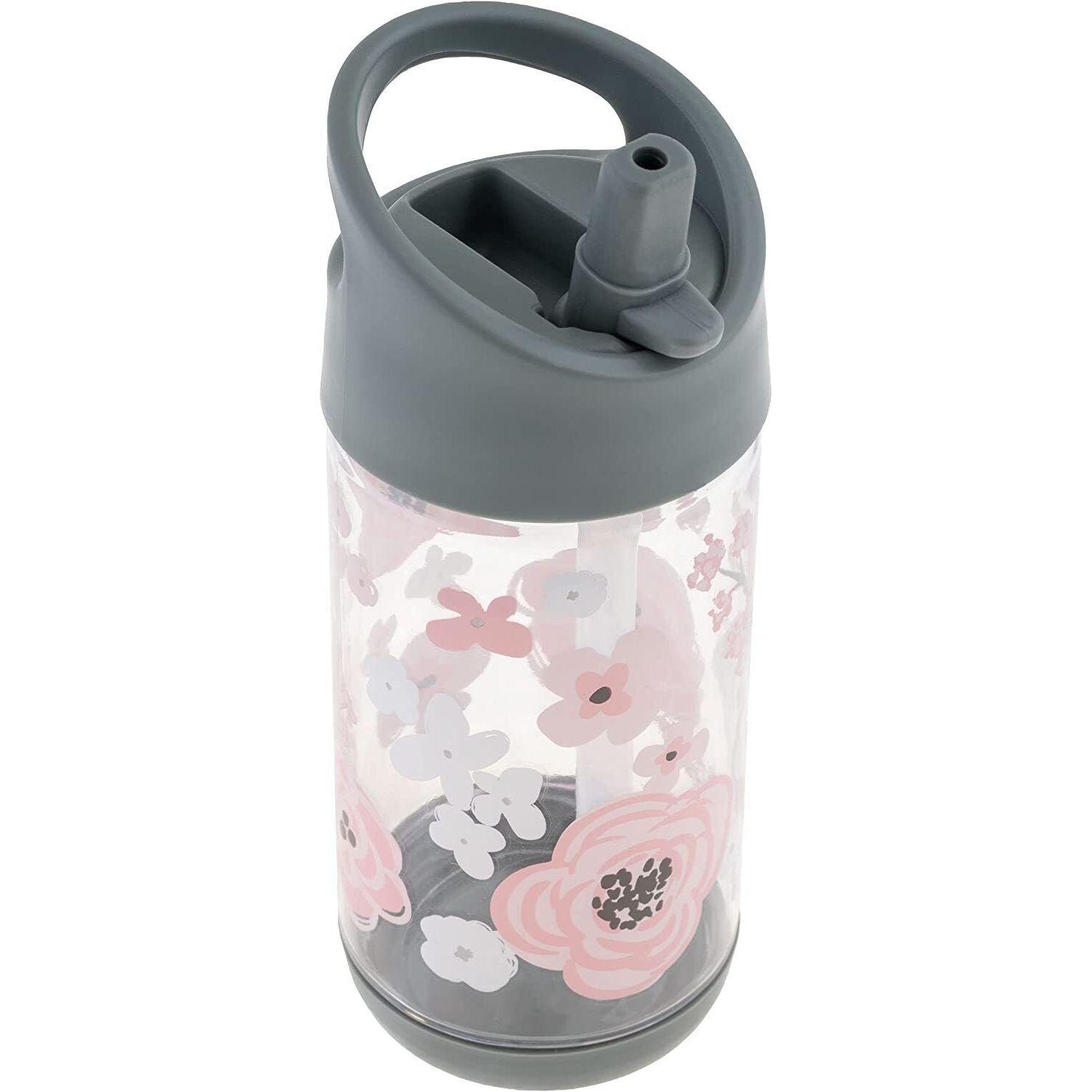 Stephen Joseph Flip Top Flower Water Bottle