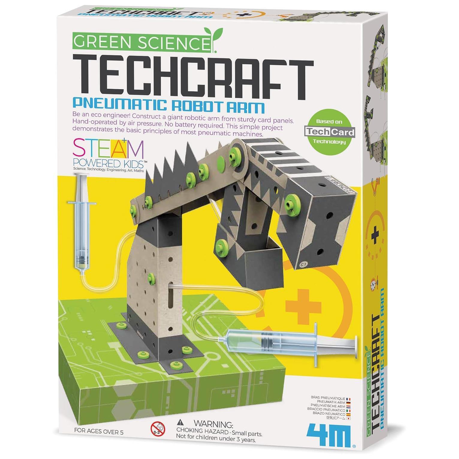 4M Green Science - ذراع هوائي Techcraft