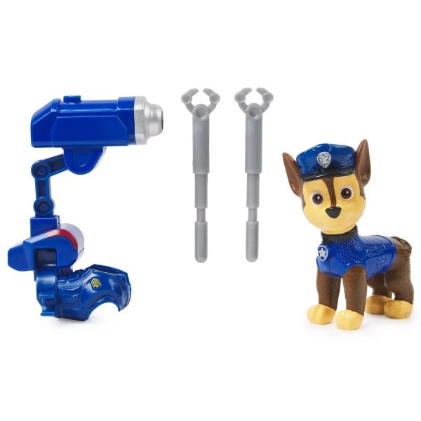 Paw Patrol The Mighty Movie Pup Heroes Figure Pack - CHASE