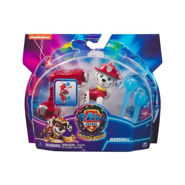 Paw Patrol The Mighty Movie Pup Heroes Figure Pack - MARSHALL
