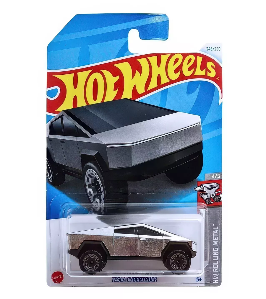 Hot Wheels HW ROLLING METAL - TESLA CYBERTRUCK