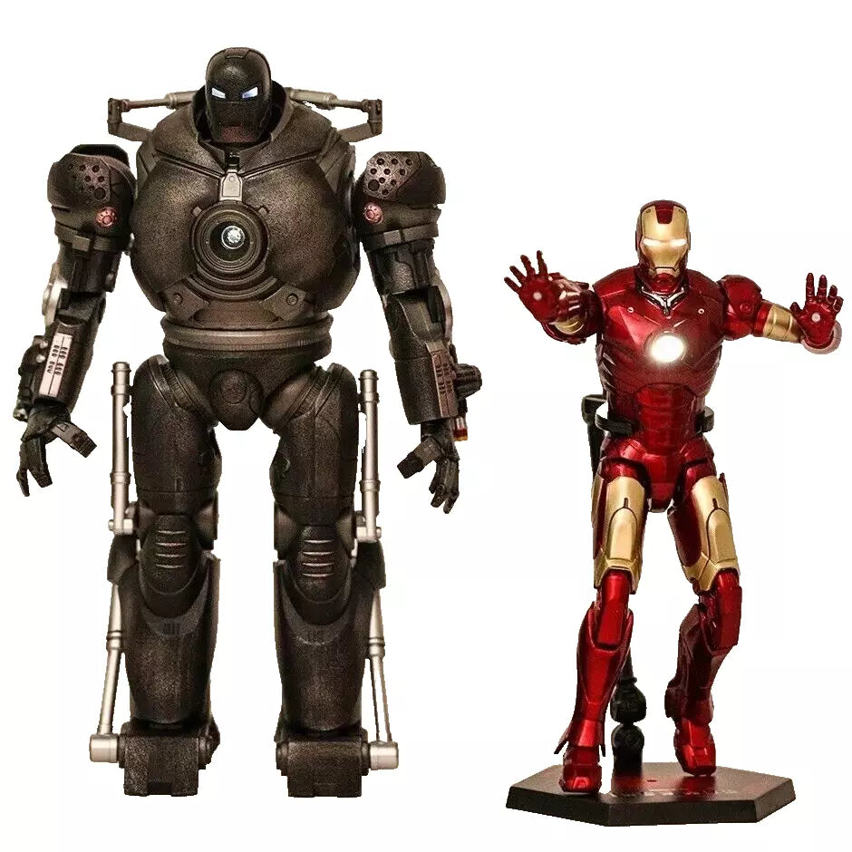 ZD Toys Super Heroes: Marvel - Iron Man - Mark 3 Vs Iron Monger (The Final Battle Set) Scale 1:10