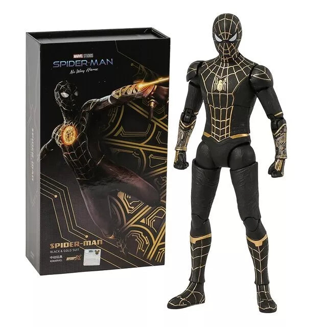 ZD Toys Super Heroes: Marvel - Spider-Man: No Way Home - Black & Gold Suit Scale 1:10