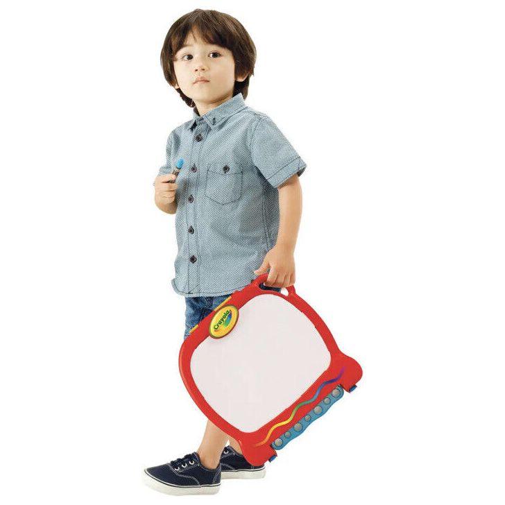 Crayola Art to Go Rainbow Easel 2 Sided Art Supplies for Kids- Art Anywhere!