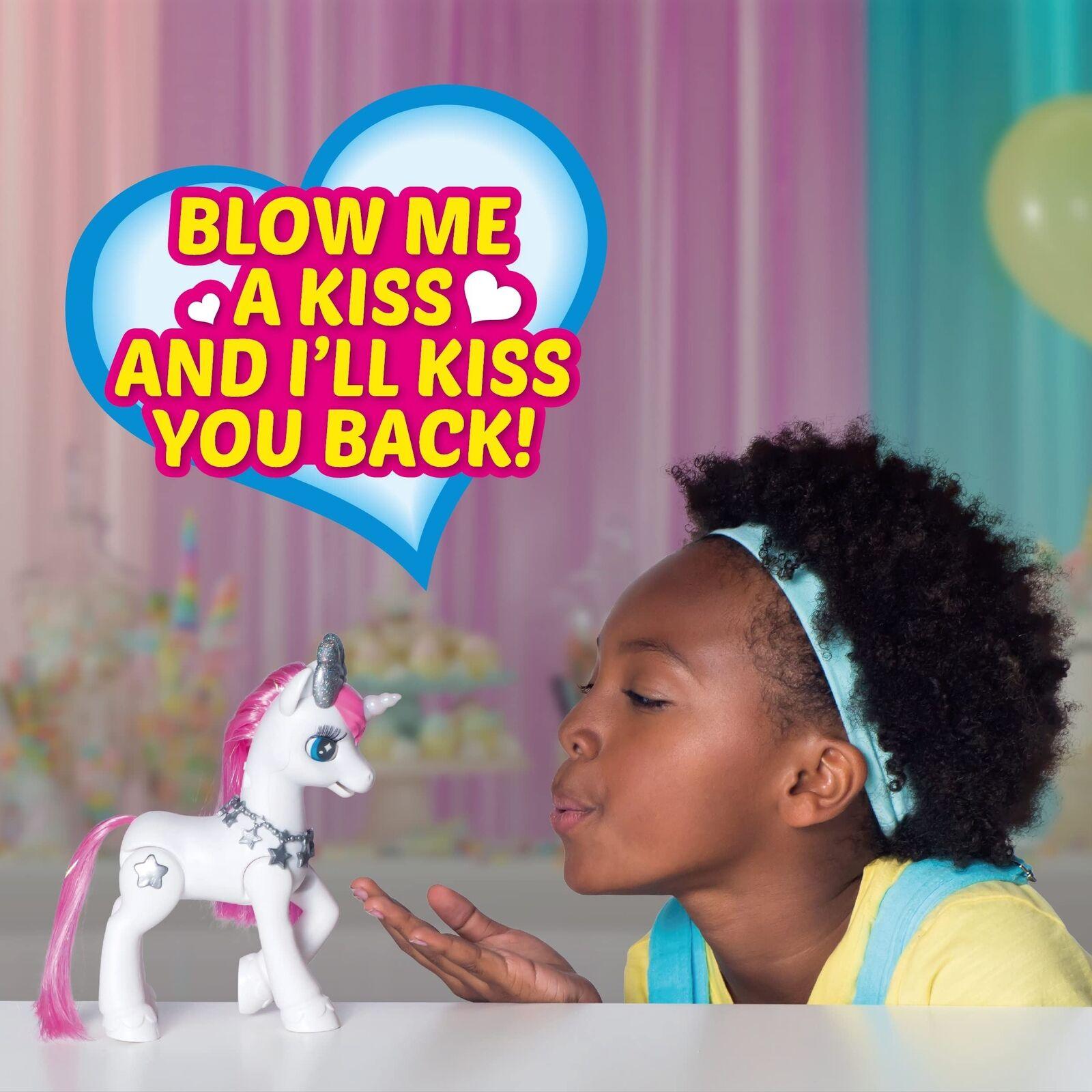 الحيوانات الأليفة على قيد الحياة يونيكورن السحرية | لعبة روبوتية تفاعلية | للأعمار من 3 سنوات فما فوق