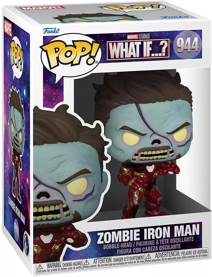 Funko Pop! Marvel: What If? - Zombie Iron Man Bobblehead