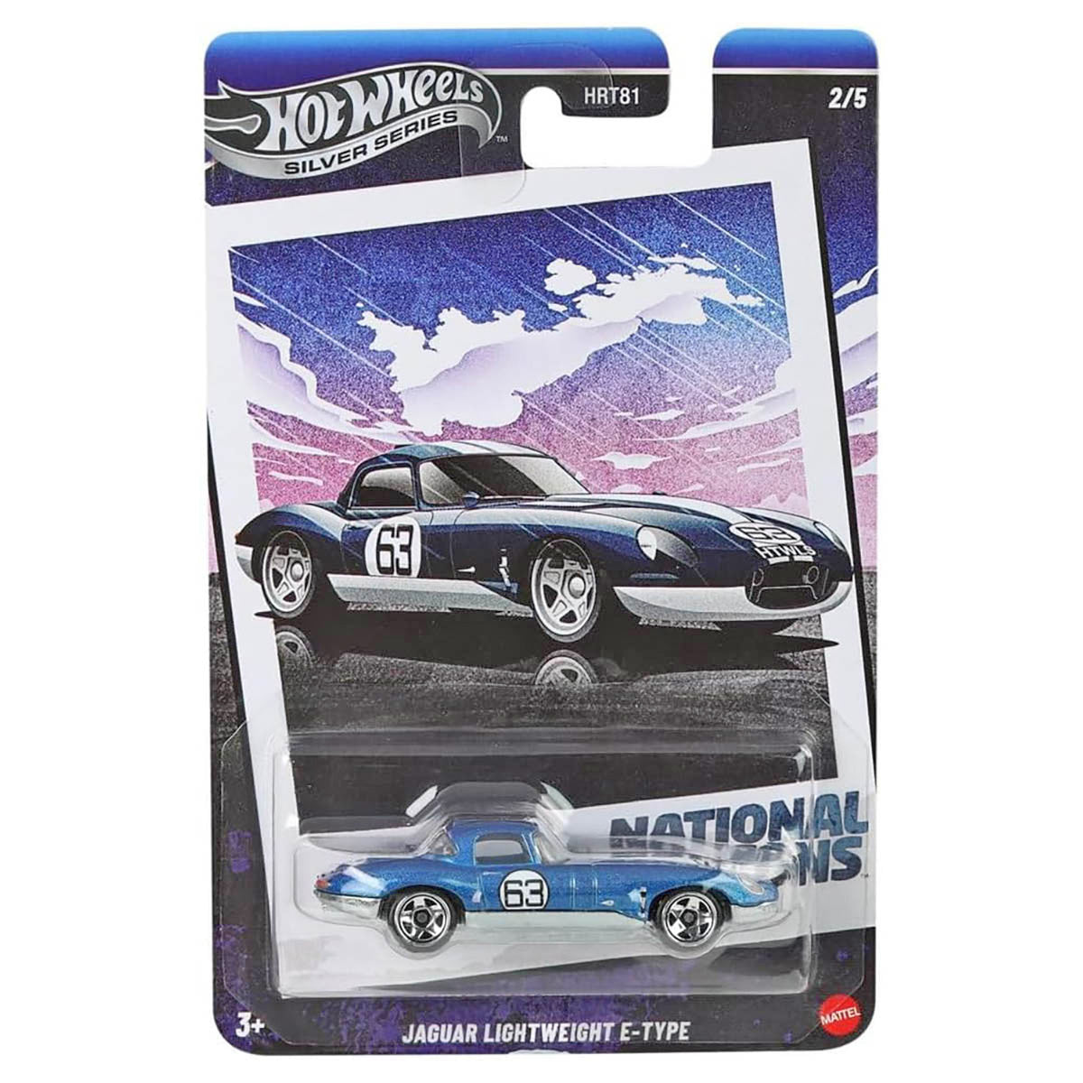Hot wheels Silver Series National Icons - Jaguar Lightweight E-type