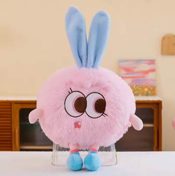 Cute Monster Plush Pink 35 CM