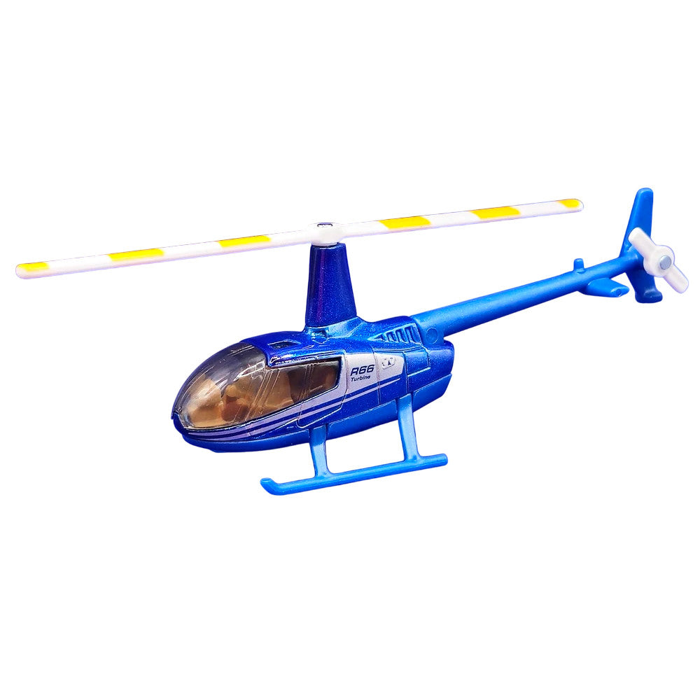 Matchbox Sky Busters Airplane - Robinson R66 Turbine