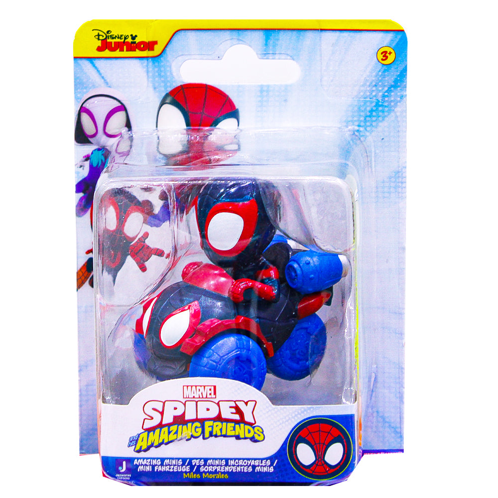 Jazwares Spidey and His Amazing Friends Amazing Minis Miles Morales Figure