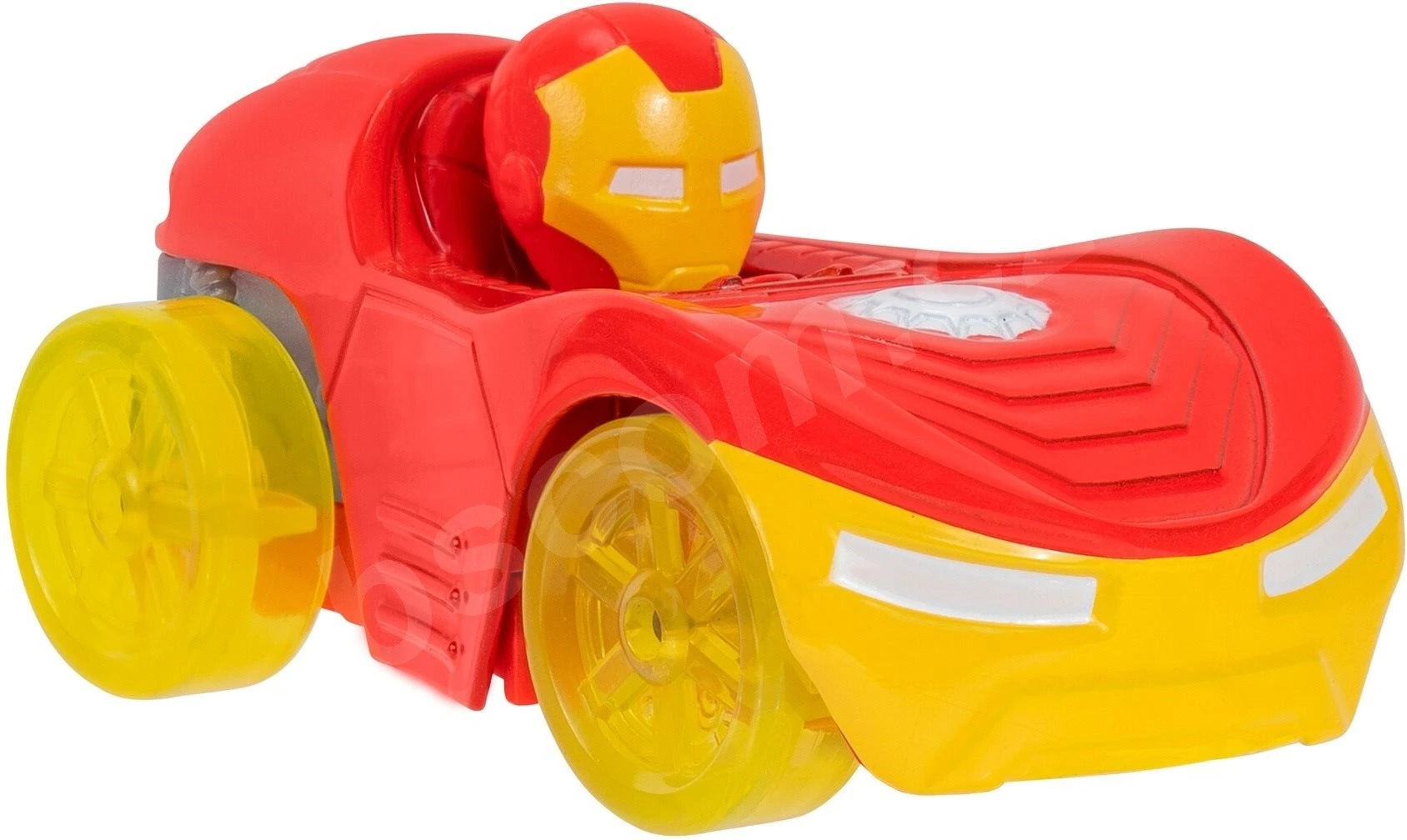 Disney Junior Marvel Spidey and his Amazing Friends Amazing Metals Race Car 1:64 Scale - Iron Man