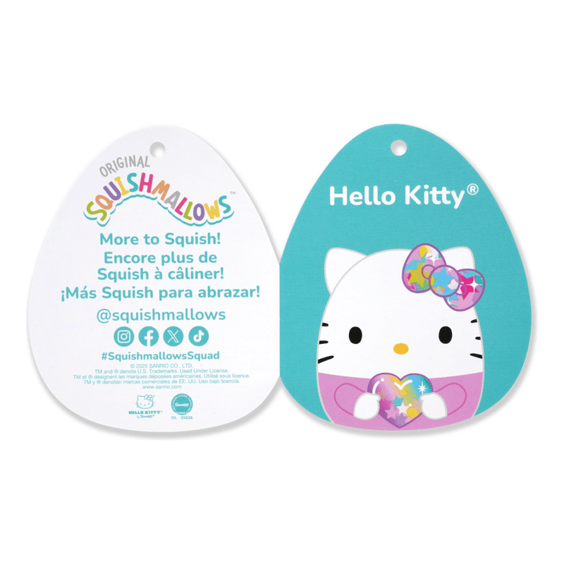 Squishmallows Hello Kitty & Friends Plush Toy, 10 Inch - Star Shine Hello Kitty