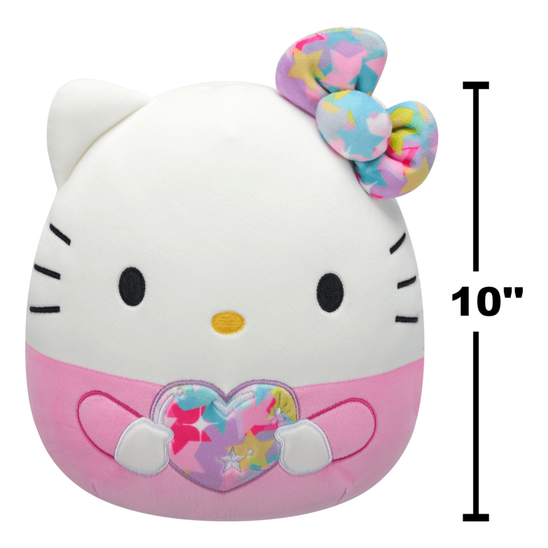 Squishmallows Hello Kitty & Friends Plush Toy, 10 Inch - Star Shine Hello Kitty