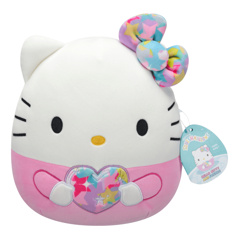 Squishmallows Hello Kitty & Friends Plush Toy, 10 Inch - Star Shine Hello Kitty