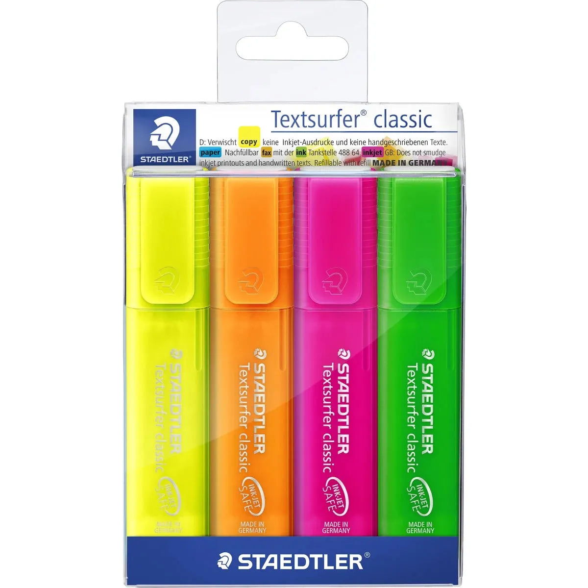 STAEDTLER Textsurfer Classic Highlighter Set of 4 Colour