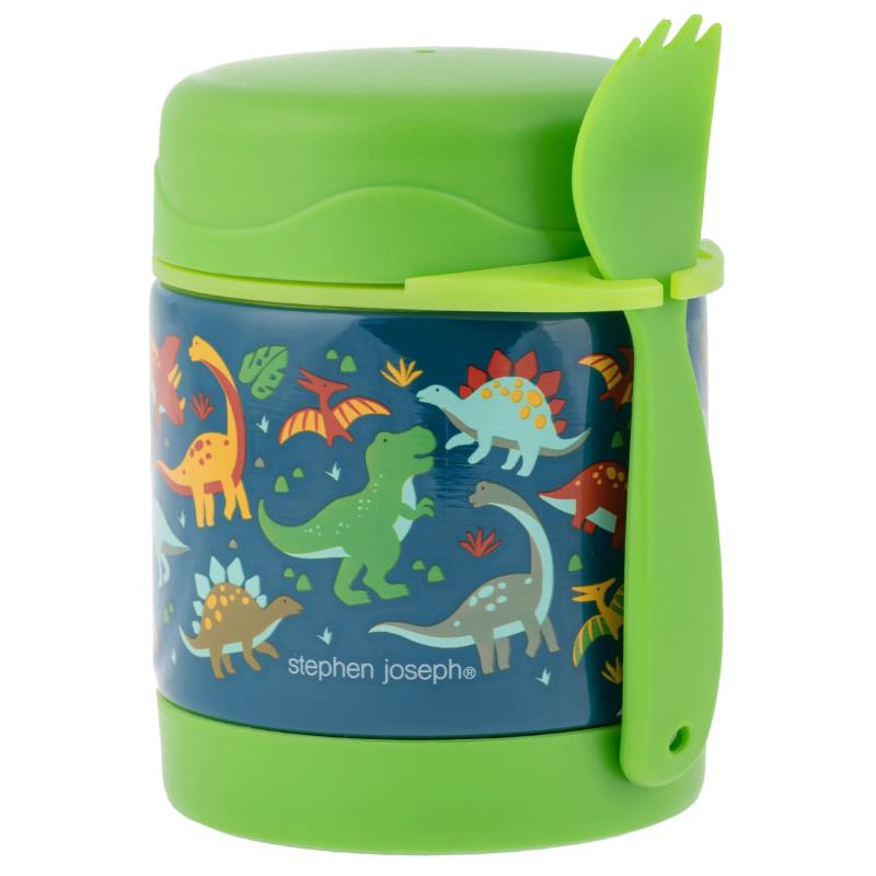 Stephen Joseph Insulated Stainless Steel Food Jar – Dino