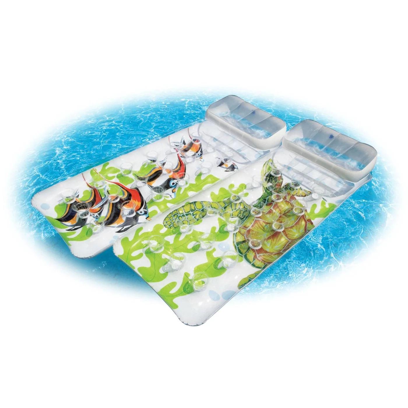 انتكس 58878 18 جيب قابل للنفخ ليلو 1.88 م × 71 سم - سمكة