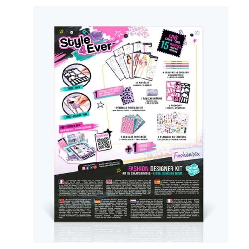 مجموعة أدوات التصميم Style 4 Ever من Canal Toys