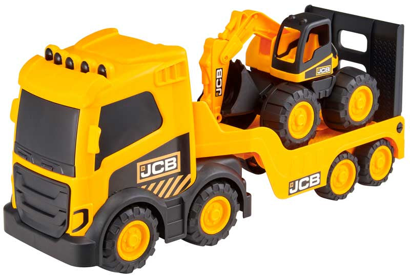 TEAMSTERZ JCB MEGA TRANSPORT AND EXCAVATOR