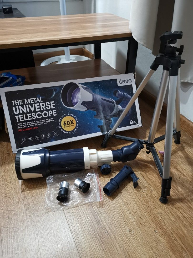 The Metal Universe Astronomical Telescope with magnification 60x