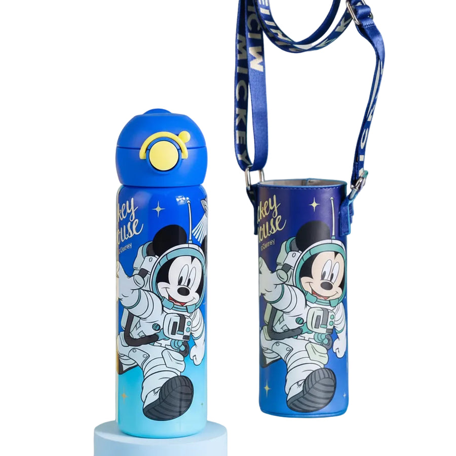 Disney Mickey Mouse 510ml Vacuum Insulated Tumbler with Shoulder Strap