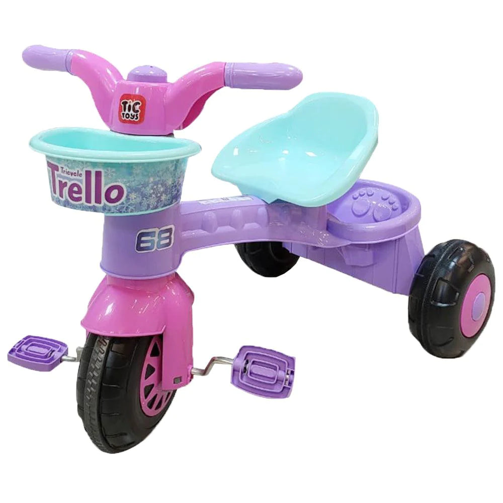 TIC TOYS KIDS Trello TRicycle 3 WHEEL BIKE - Purple