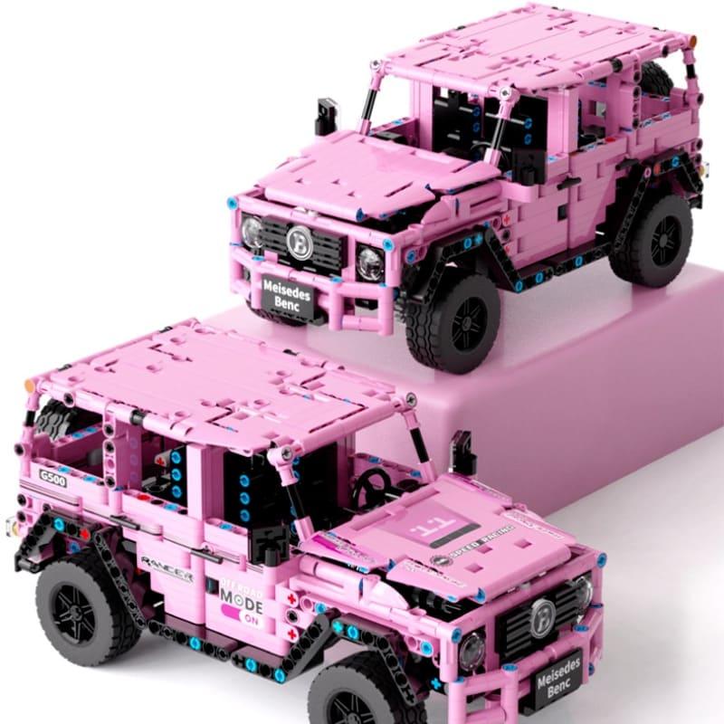 T2003 Mercedes-Benz Big G Pull Back Car Building Blocks T2003 939 Pieces