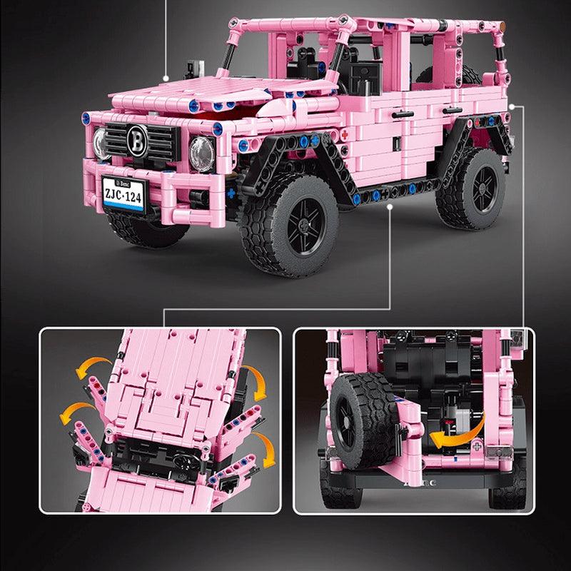 T2003 Mercedes-Benz Big G Pull Back Car Building Blocks T2003 939 Pieces