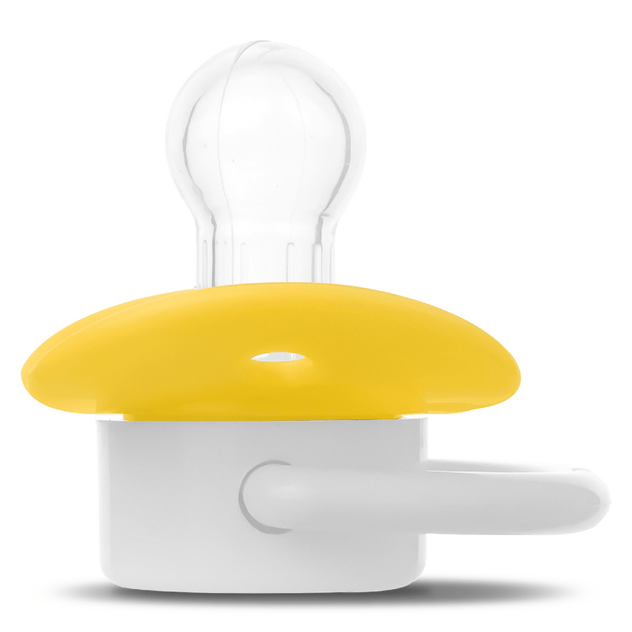 Bubbles Tatinah, Normal Soother Without Chain for Newborn - Yellow