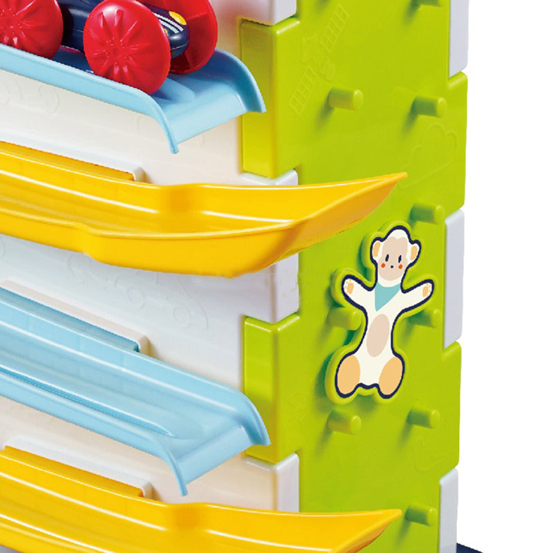 لعبة مسار سباق تعليمي متعدد الاستخدامات، منزل أنشطة، تجميع عجلة القيادة، مسار سباق، فتحة