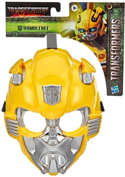 Hasbro Transformers Toys Transformers: Rise of the Beasts Movie Bumblebee Roleplay Costume Mask, 10-inch