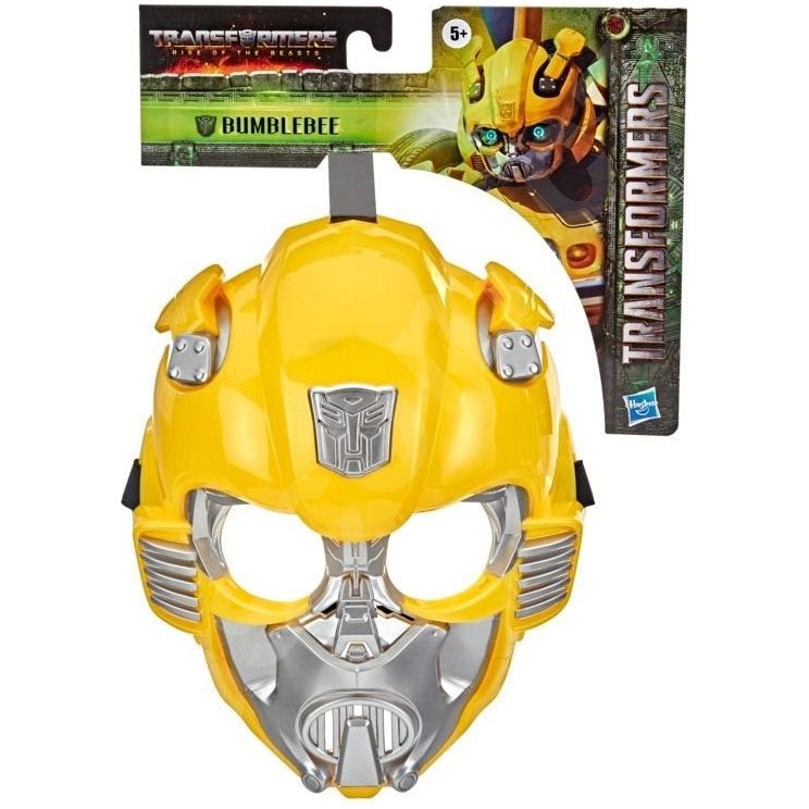 Hasbro Transformers Toys Transformers: Rise of the Beasts Movie Bumblebee Roleplay Costume Mask, 10-inch