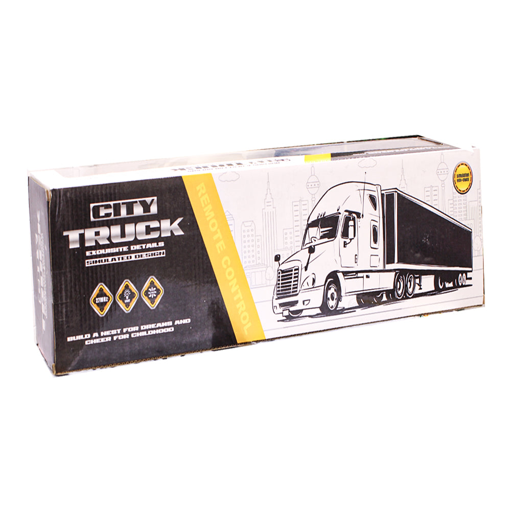 City Truck Freight Transport – Remote Control Trailer Truck Toy