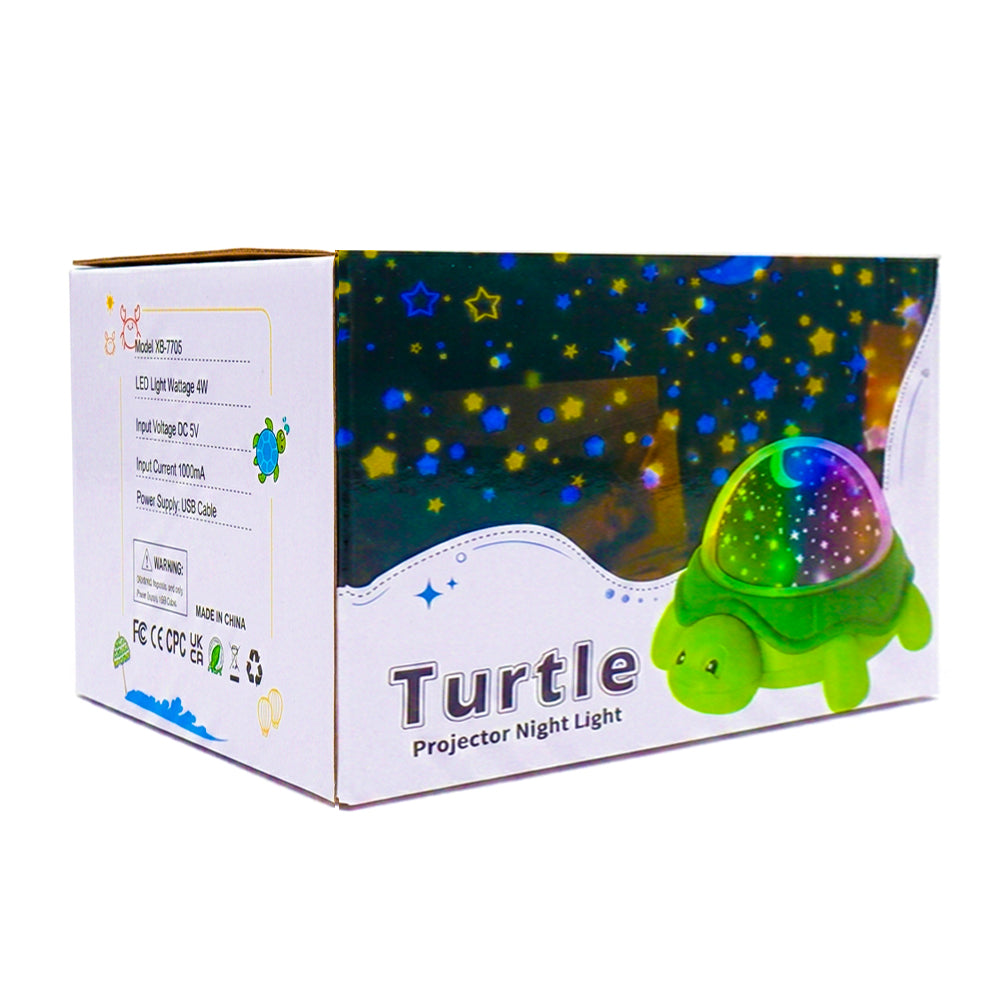 Night Light 360°Slient Rotating Ocean Star Projector Lights