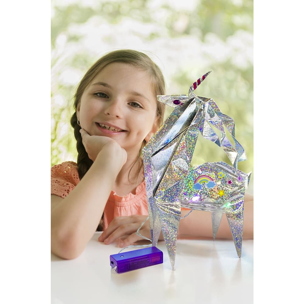 4M KidzMaker-Unicorn Origami Room Light