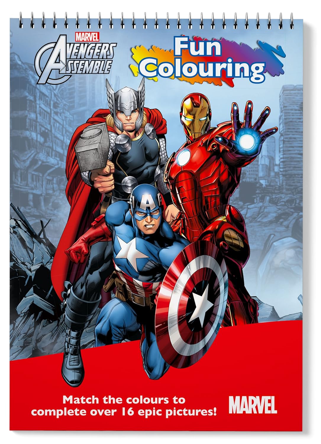 Marvel Avengers Assemble Fun Colouring Book