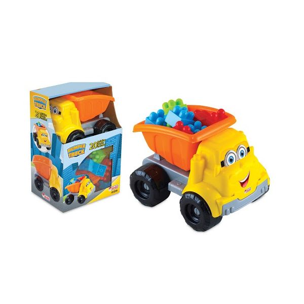 Dede 3488 Art Craft Small Truck With 20 Blocks