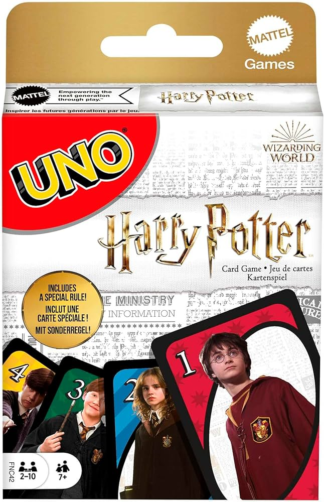 Mattel Uno Card Games Players 2-10